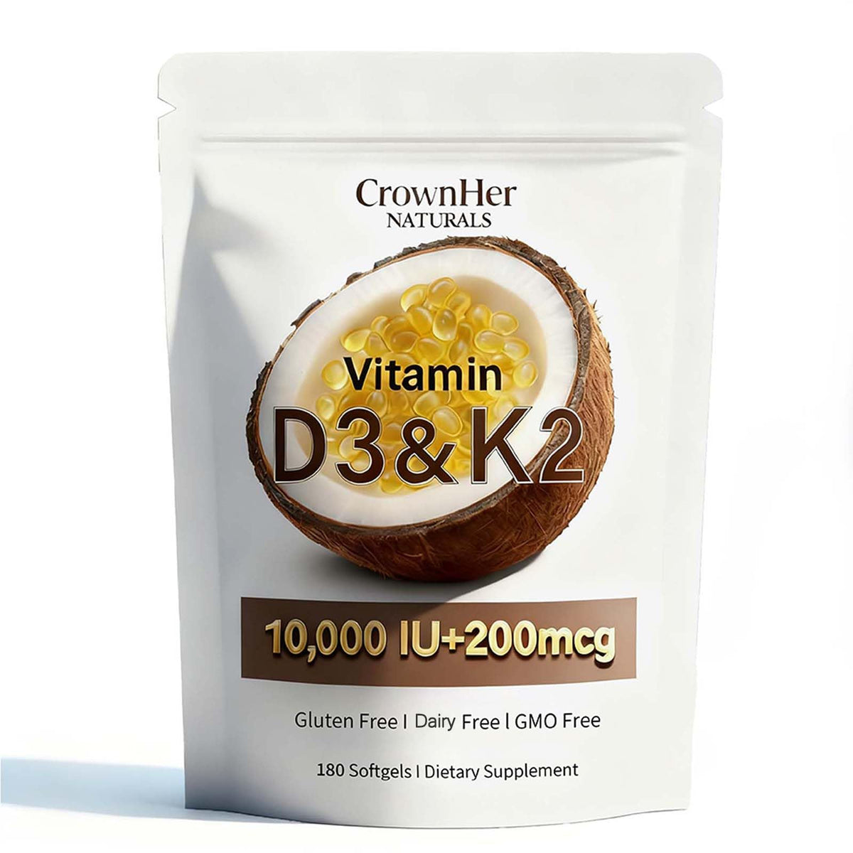 LKYCH CrownHer bottle pour — easy, mess-free daily dosing.