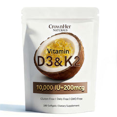 LKYCH CrownHer bottle pour — easy, mess-free daily dosing.