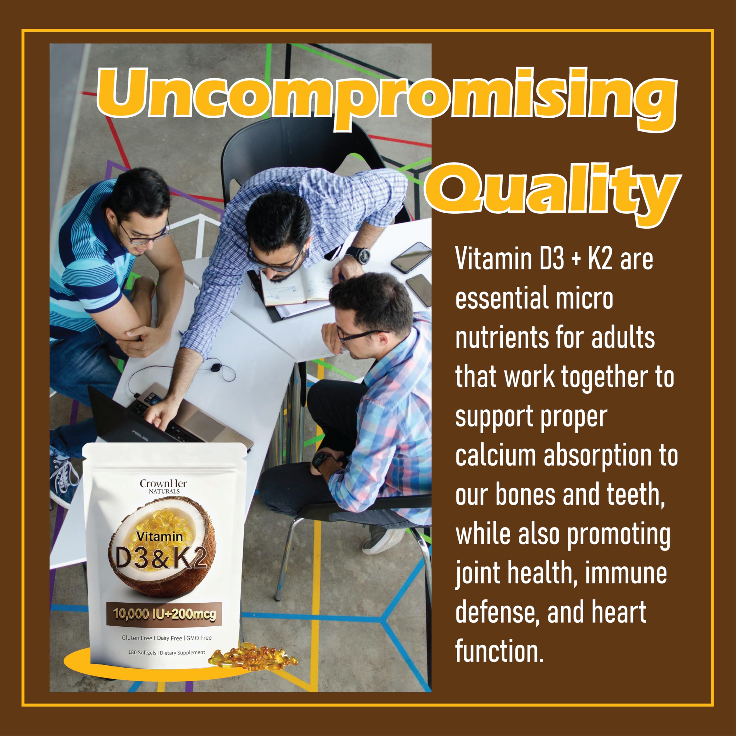 Two capsules daily dosage visualization for ongoing wellness support.