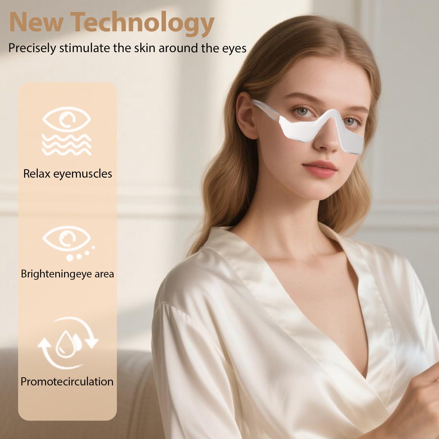 LKYEVCO 3D surround design glasses fit snugly for targeted therapy.