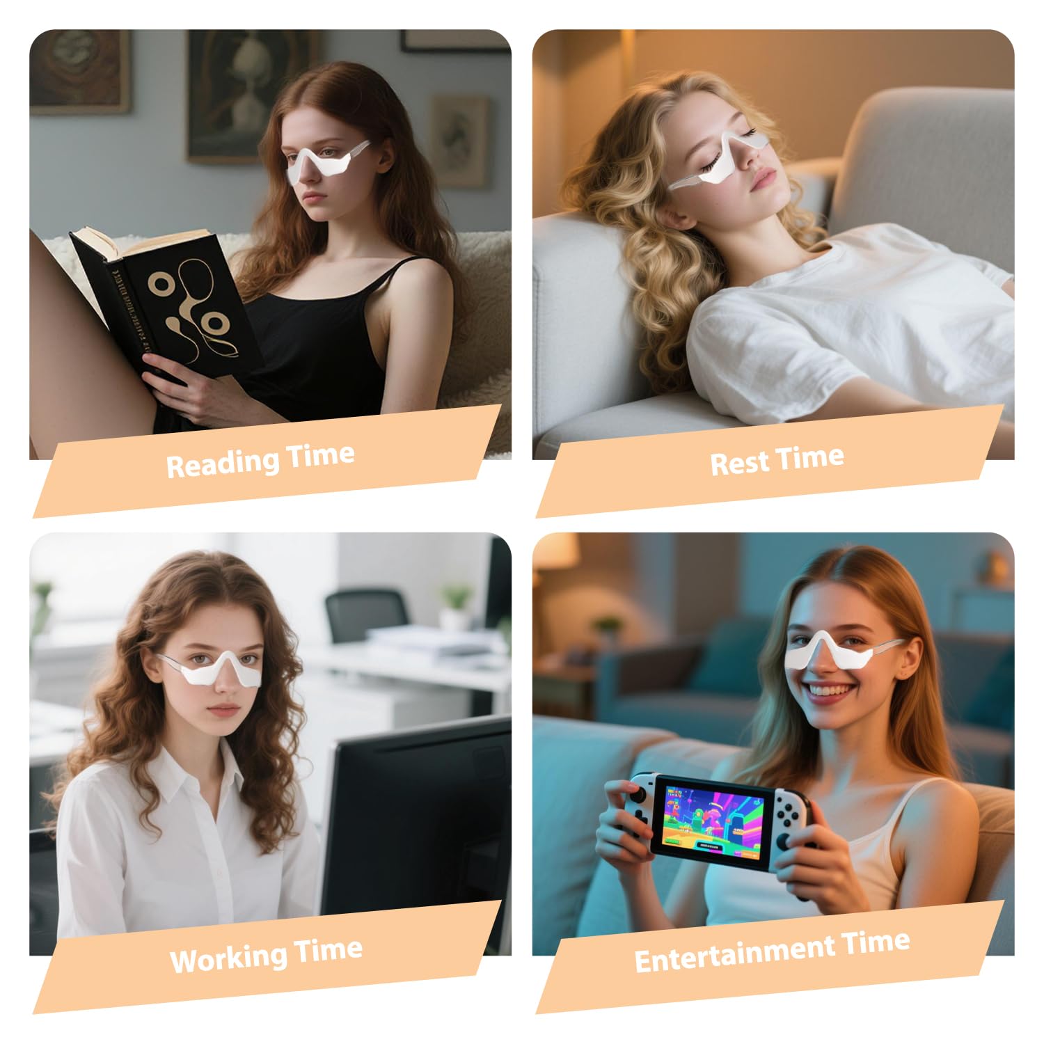 LKYEVCO Eye-fatigue-relief compact device reduces puffiness and lightens tired eyes.