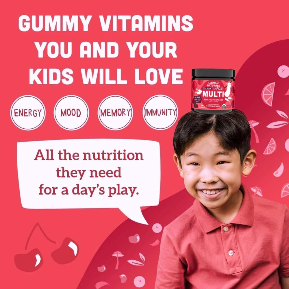Llama Naturals dentist-friendly gummy texture reduces stickiness during use.