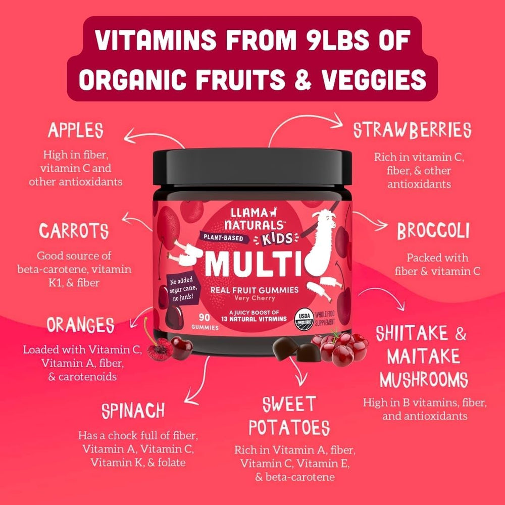 Llama Naturals supports immune health for kids during active days.