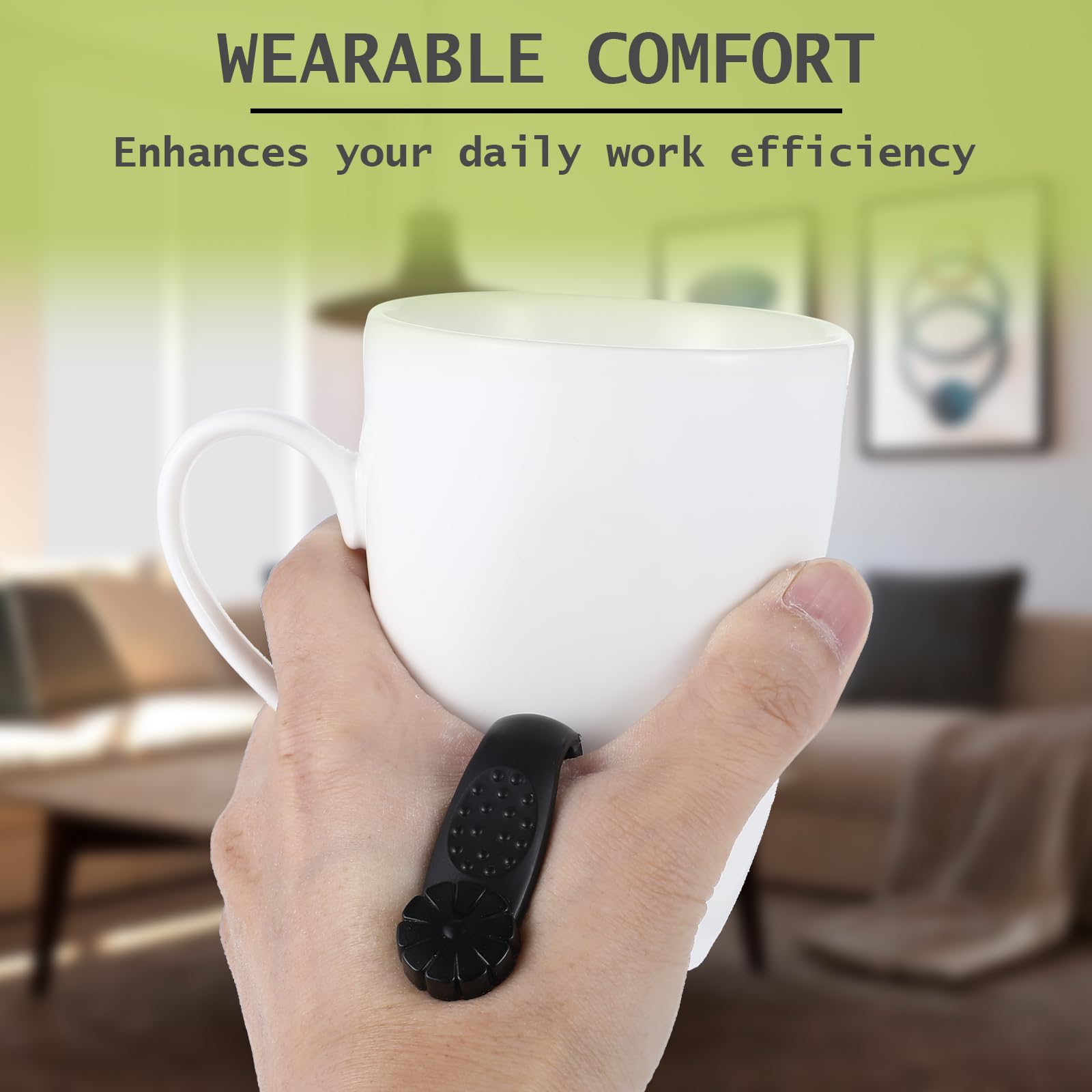 LLOUSSAK migraine relief clip portable design fits in a pocket