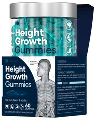 LM Lilynutramoon Height Growth Gummies bottle showing bone support for daily nutrition