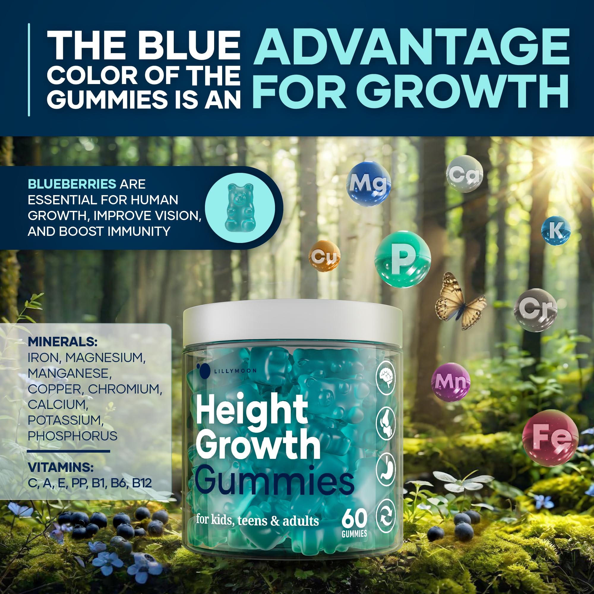 LM Lilynutramoon gummies for kids encouraging daily nutrient intake