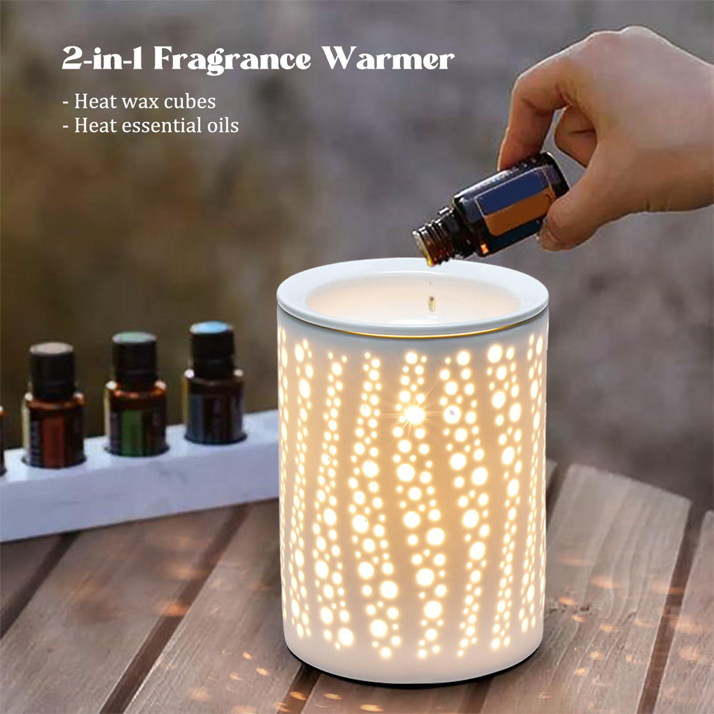 LnJPan 3-in-1 heater with removable tray for versatile wax warming.