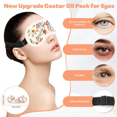 Lnkful Castor Oil Pack Wrap for the chest with gentle coverage and warmth.