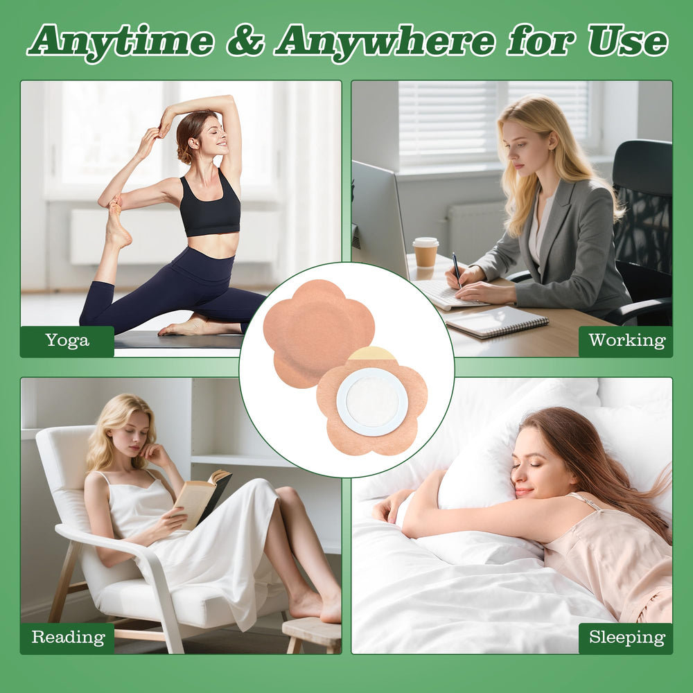 Elastic fabric-fit wraps securely move with your body.