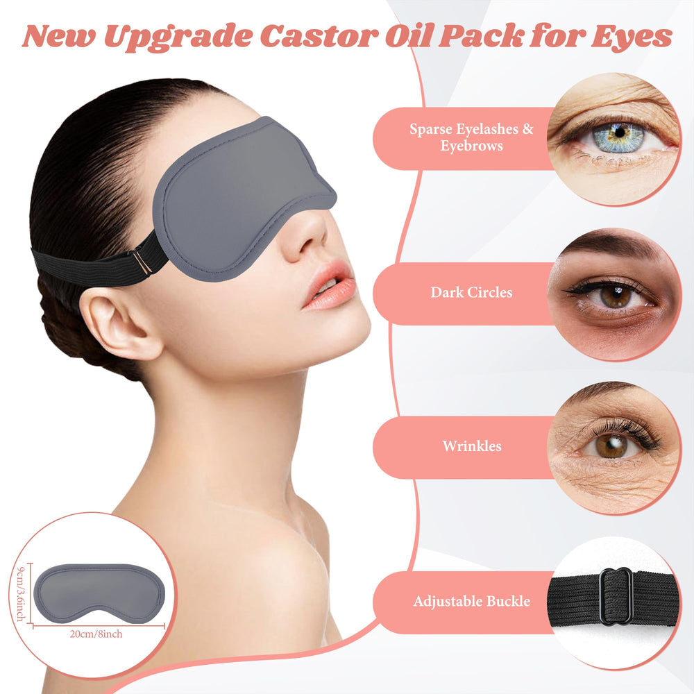 Lnkful castor oil pack wrap hands for relaxing grip and stress relief.