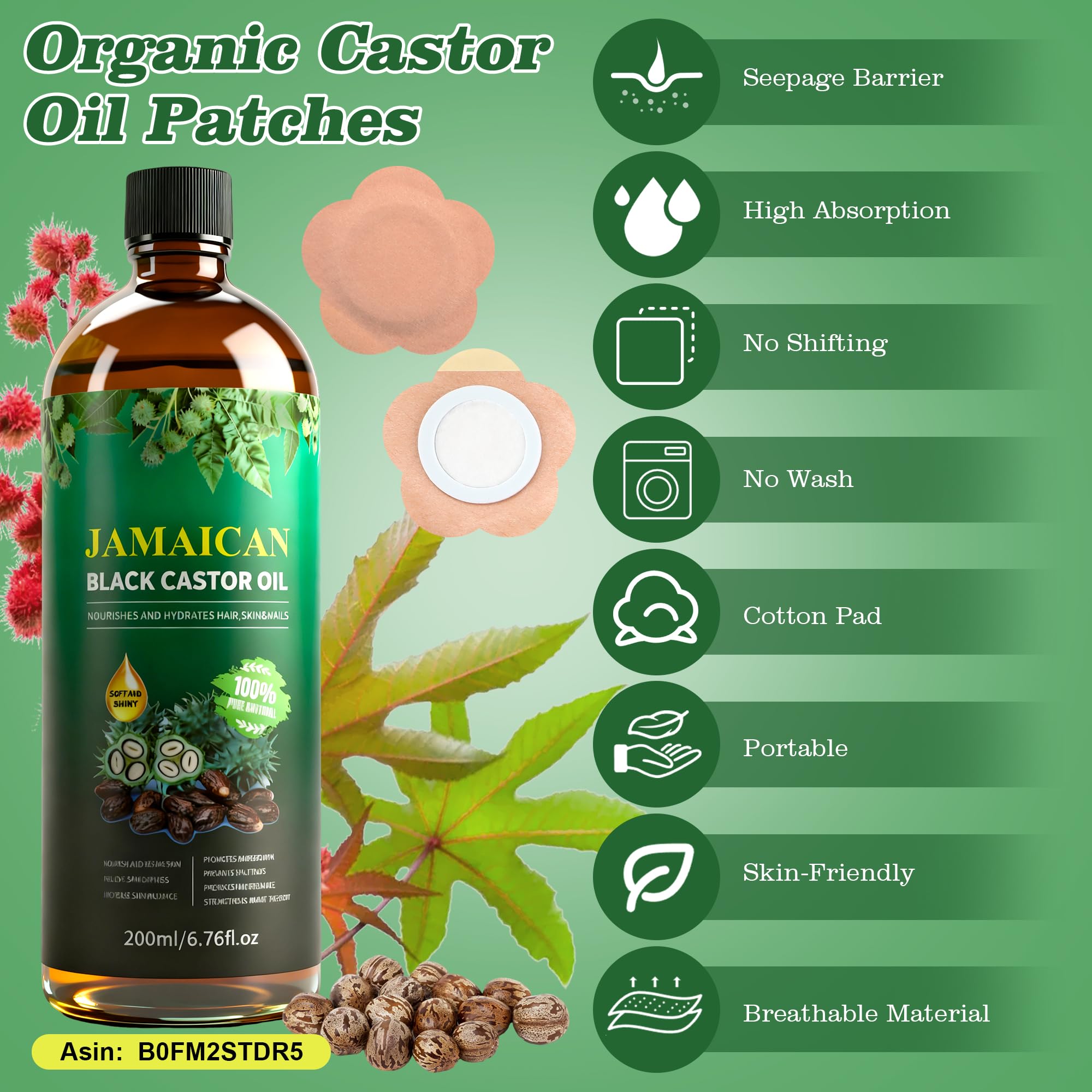 Lnkful patches, single-use, convenient and hygienic for mess-free daily use.