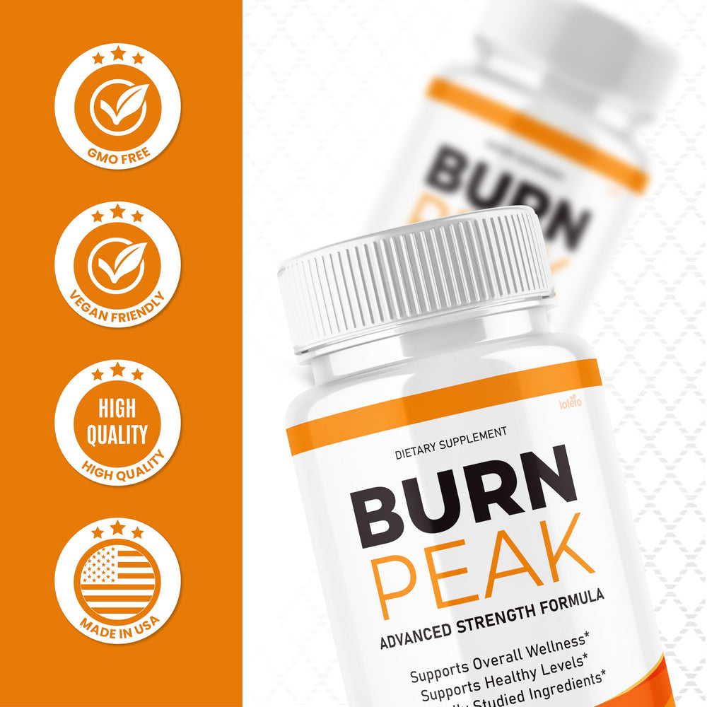 Lofero Burn Peak pre-workout energy capsules ready to use.