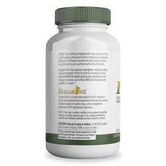 Logic Nutra Citrus Bergamot bottle back shows ingredients and two-capsule serving