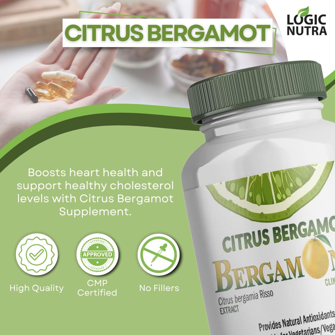 Logic Nutra Citrus Bergamot bottle dispenser demonstrates easy dosing