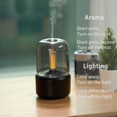 Loncin diffuser with quiet ultrasonic operation for peaceful environments.