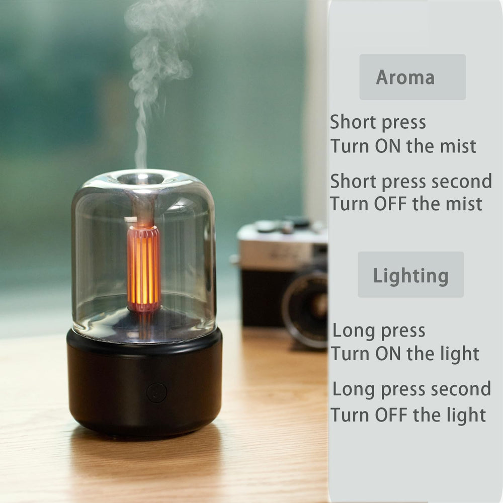Difusor ultrasonico LONCIN con niebla suave para tranquilidad diaria.