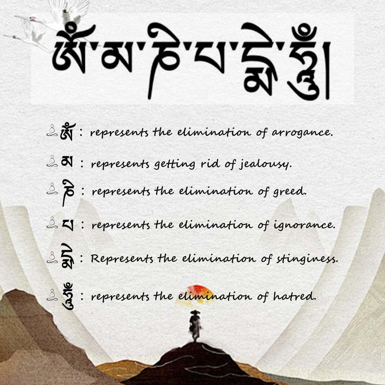 LONGDERY meditation stone supports focus during practice