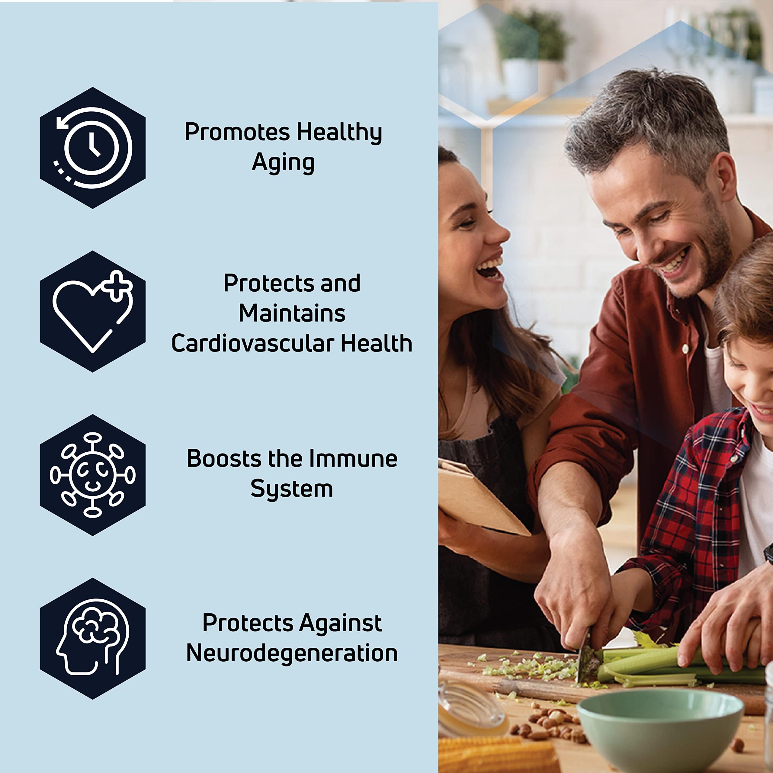 Proprietary spermidine-rich extract label on Memory+.