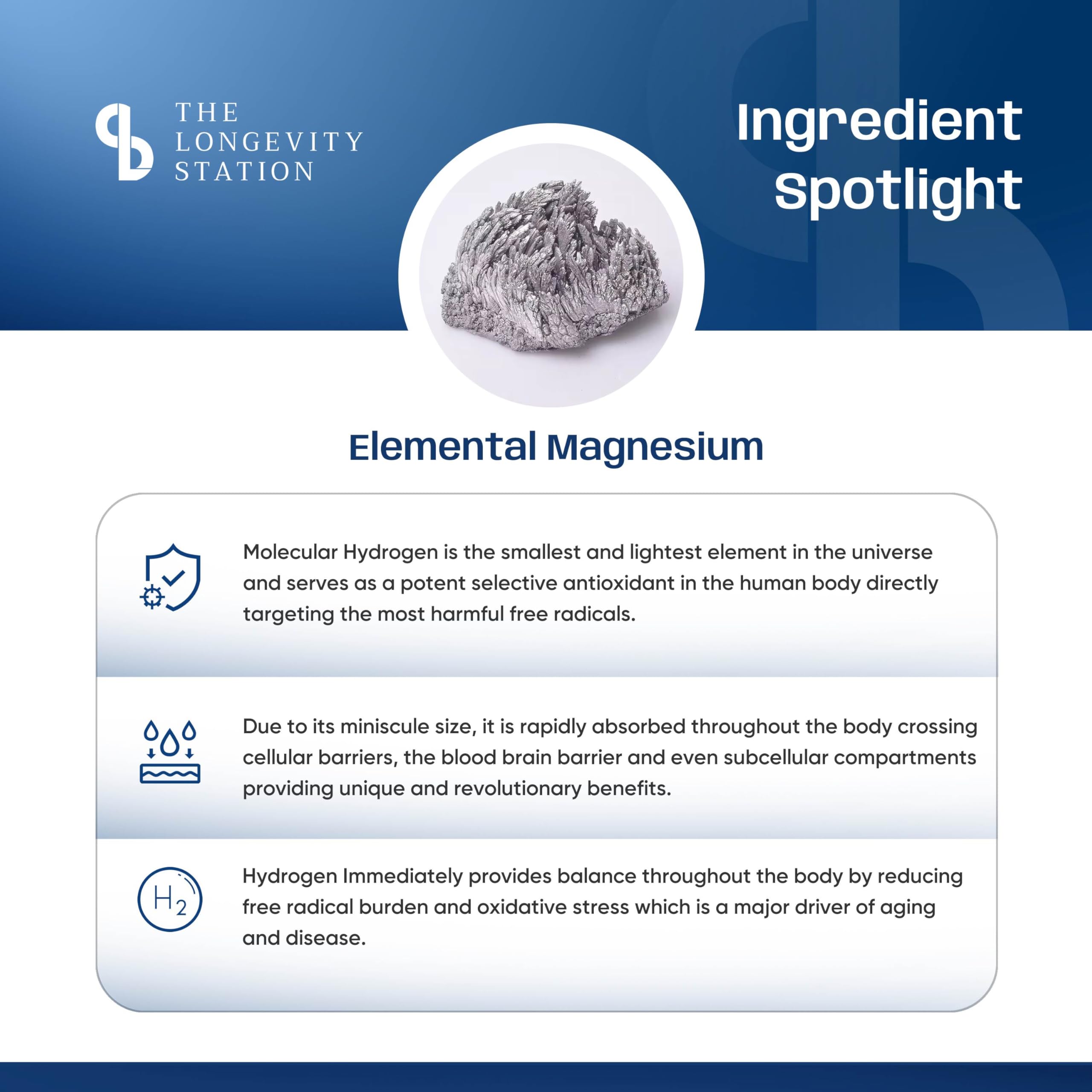 The Longevity Station formula is non-GMO, gluten-free, vegan-friendly, and free of additives.