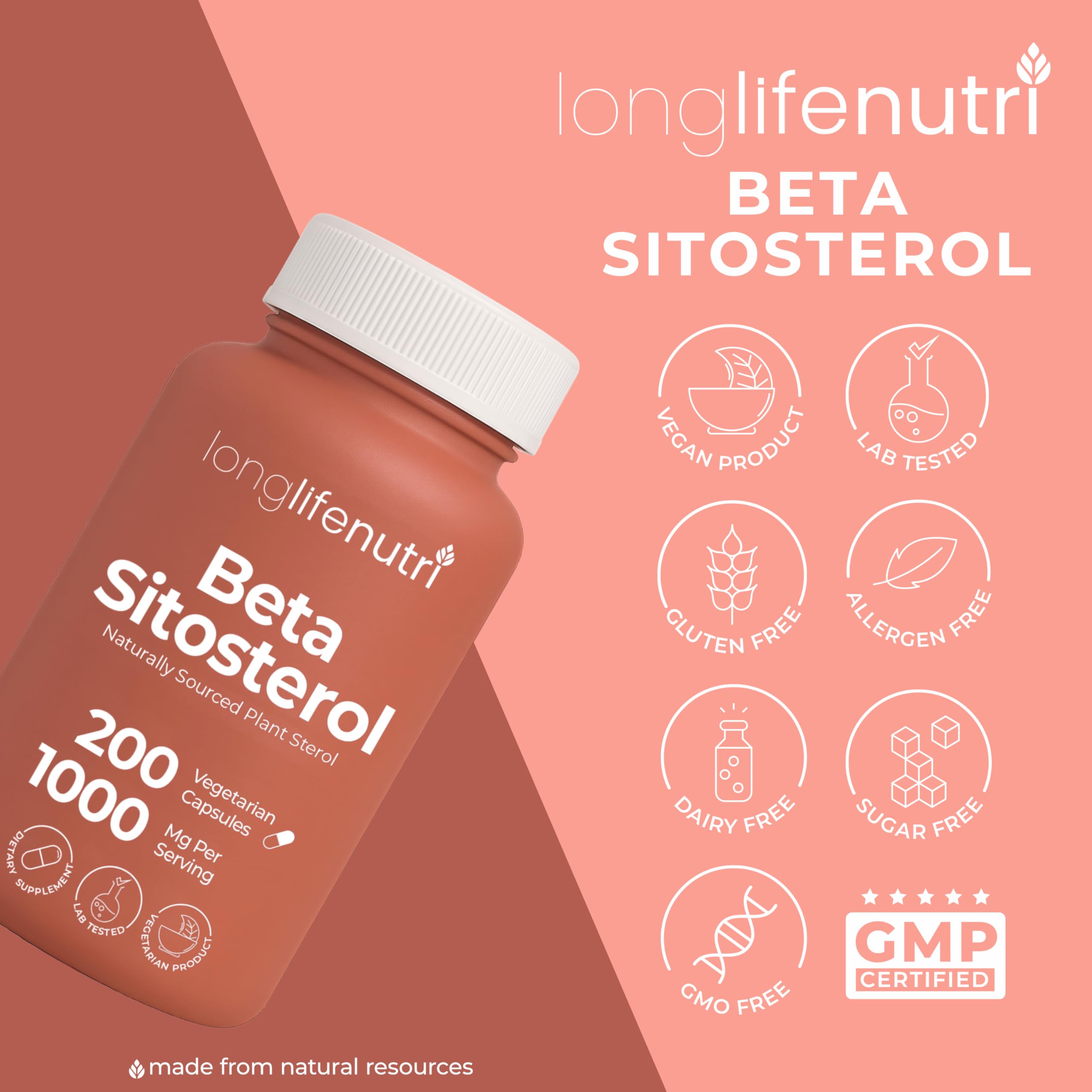 Lifestyle scene with user dosing LongLifeNutri to support daily wellness.