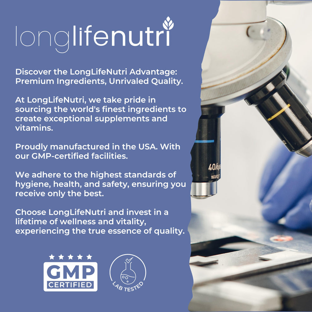 LongLifeNutri Monolaurin serving with glass of water for daily use