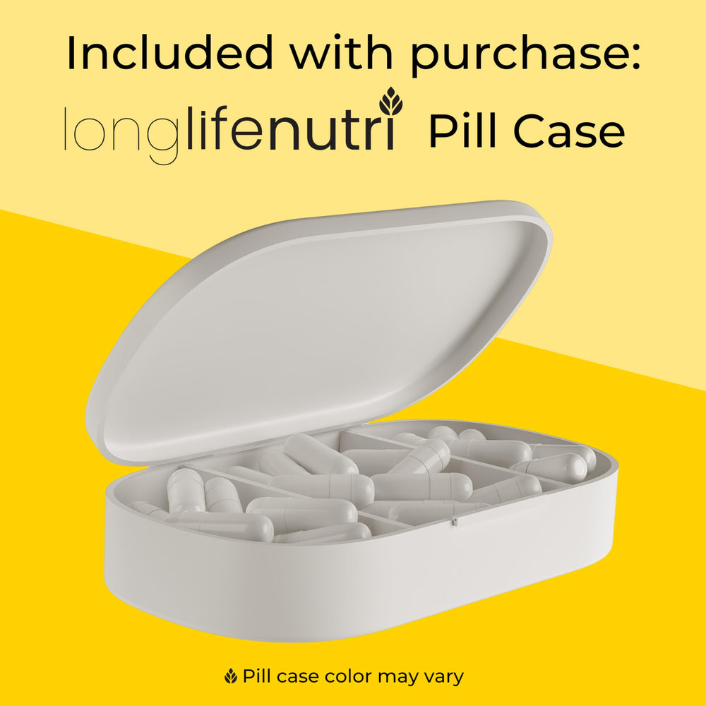 Packaging and label of LongLifeNutri Diosmin for purity.