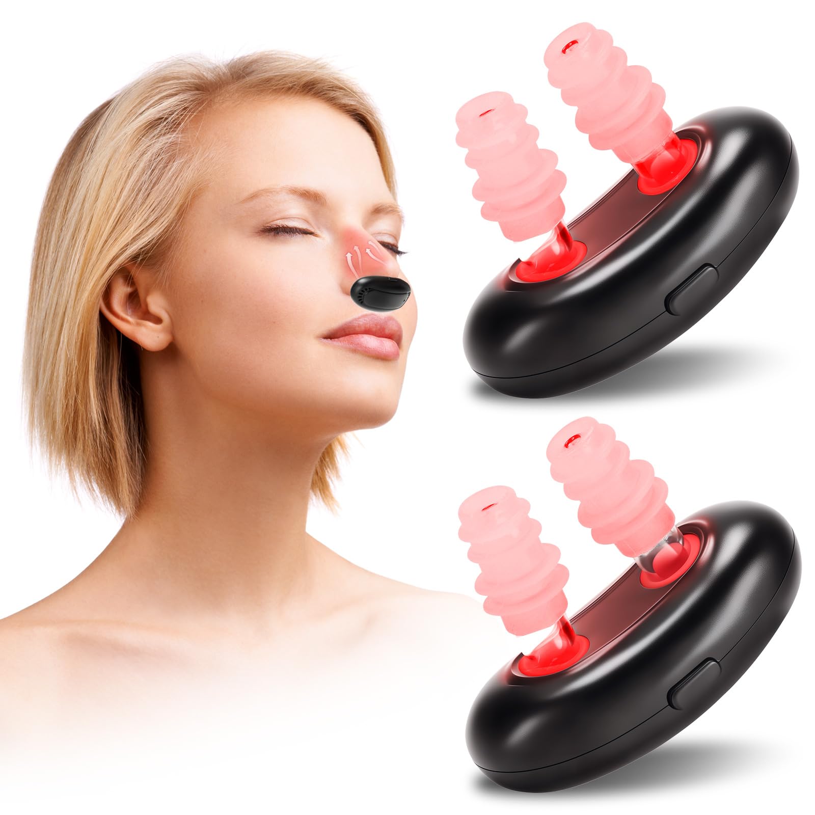 Lonicerkz Colds red light nasal therapy device close-up showing nasal wellness potential.