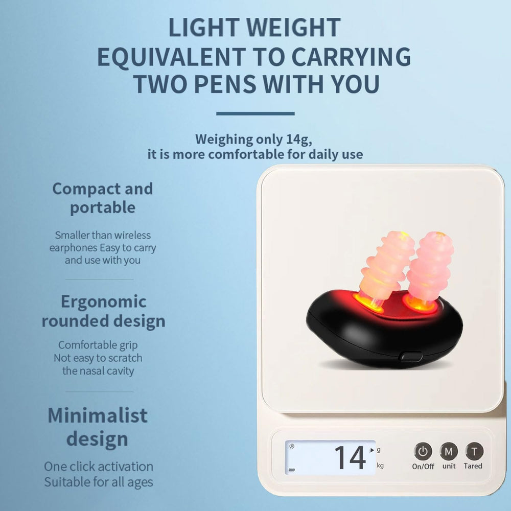 Lonicerkz pocket-friendly nasal therapy device with ergonomic grip.