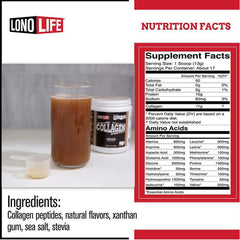 LonoLife Collagen powder-dissolving in liquid for joints and skin