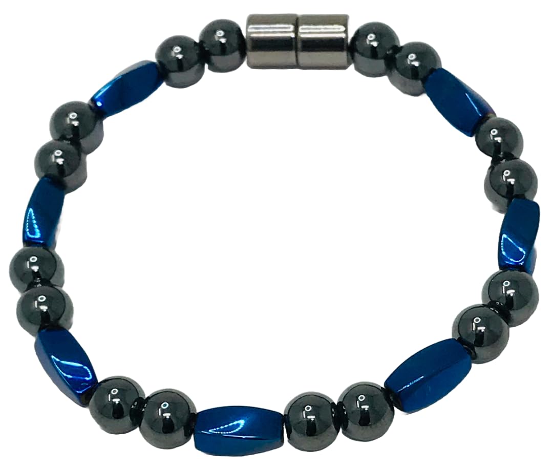 Detail of copolymer cord stitching on the Look Sharp bracelet for long wear durability.