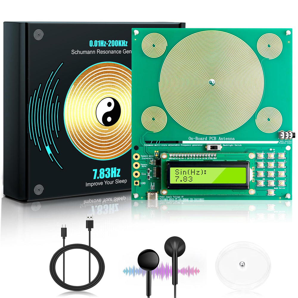 LOOYIG frequency generator front view for convenient home relaxation.