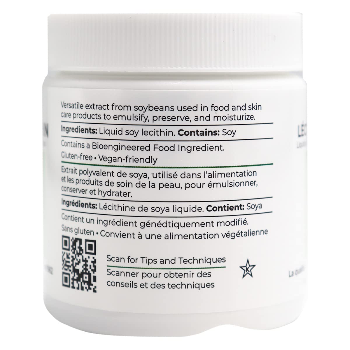 LorAnn Lecithin Liquid emulsifier use for smooth confection textures