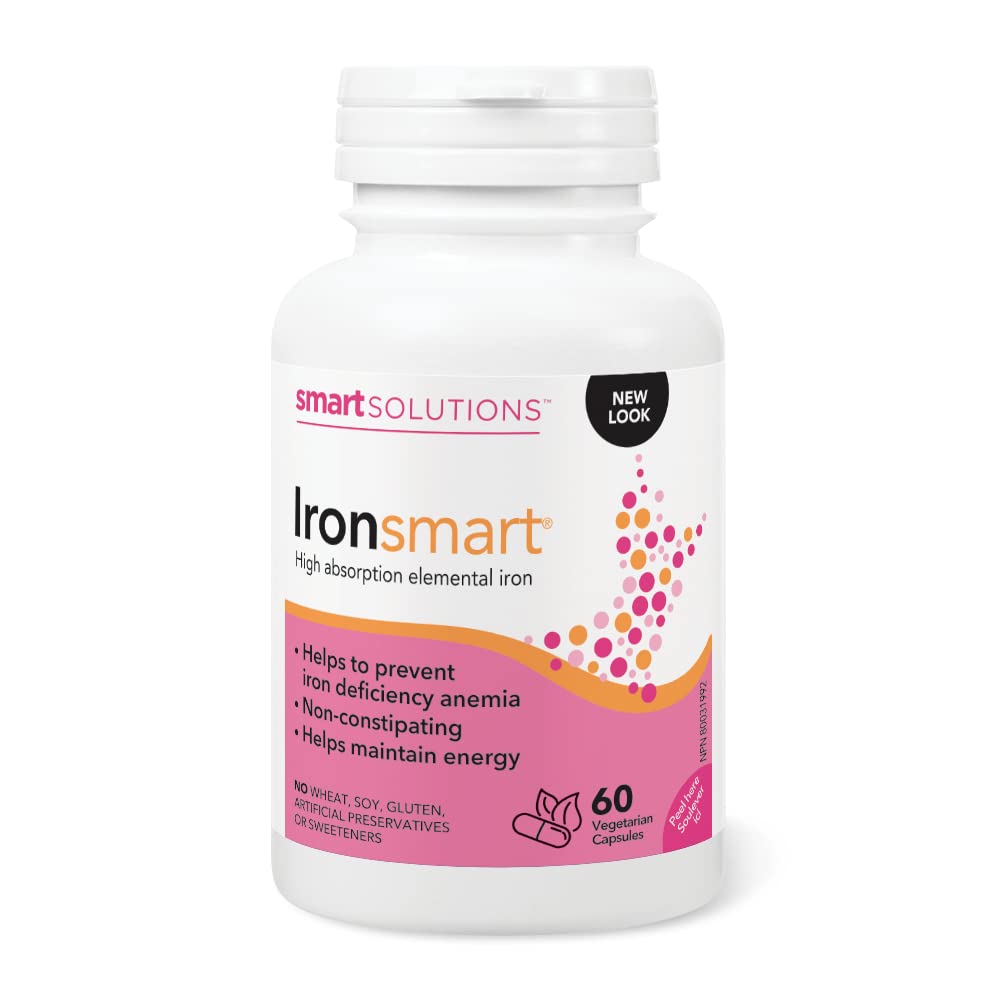 Lorna Ironsmart liposome iron bottle pour shows easy dosing and absorption benefits.