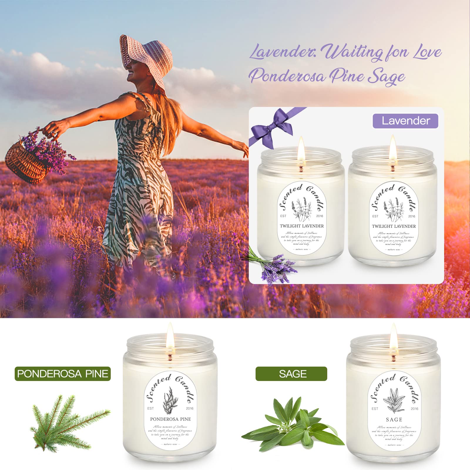 LOSNYA minimalist glass jar blends with modern home decor.
