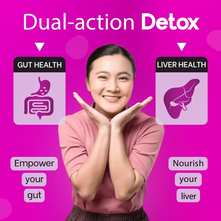 Losoki Liver Detox label highlights turmeric and artichoke for antioxidant balance.
