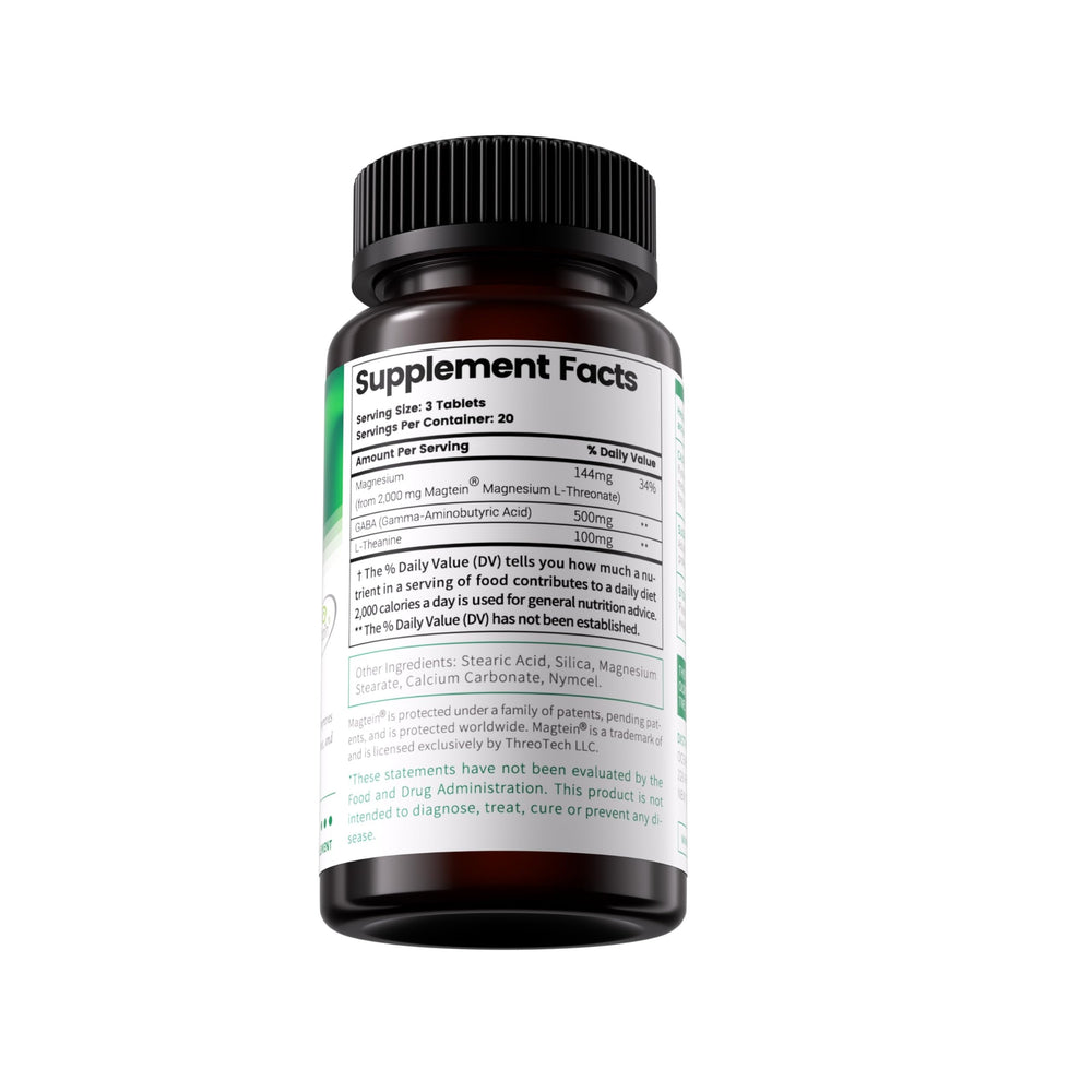 Losoki Magnesium 60 tablets packshot on desk highlights easy dosage.