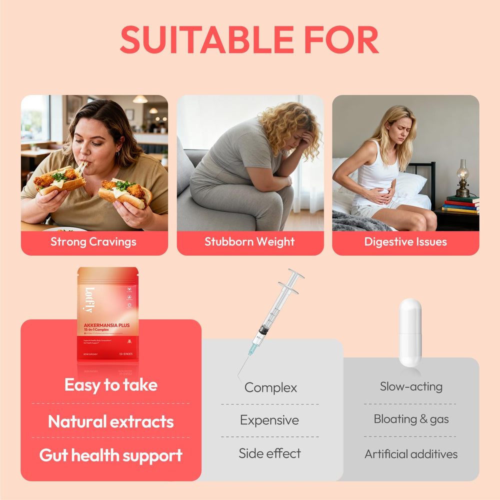 LOTFLY GLP-1 drink with stylish bottle for daily routine