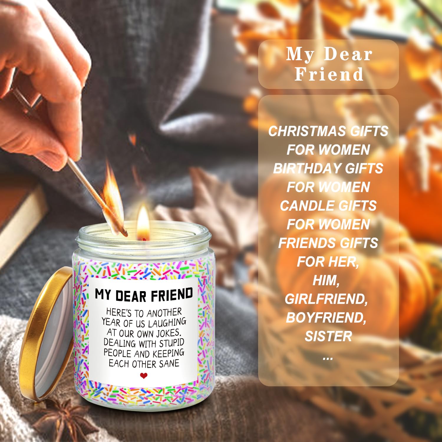 LOTICONA Candle enhances home decor with cozy ambiance in any room.