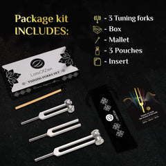 LOTS OF ZEN 512Hz tuning fork for deep meditation resonance.