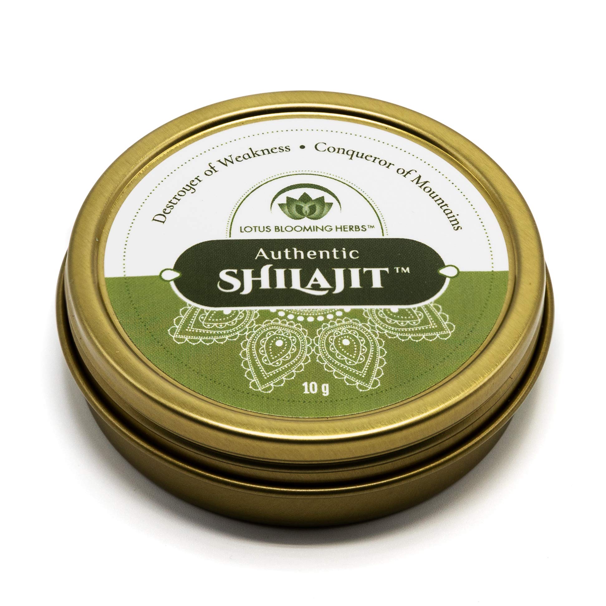 Lotus Blooming Herbs 10-gram packaging – compact, easy to store resin