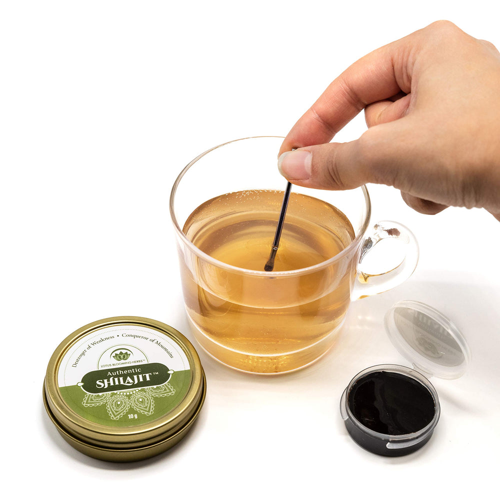 Lotus Blooming Herbs pure Shilajit resin – 100% pure, no fillers