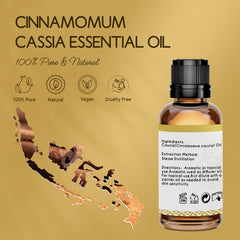 LOTUSJOY diffuser aroma Cassia oil for warm, inviting scent