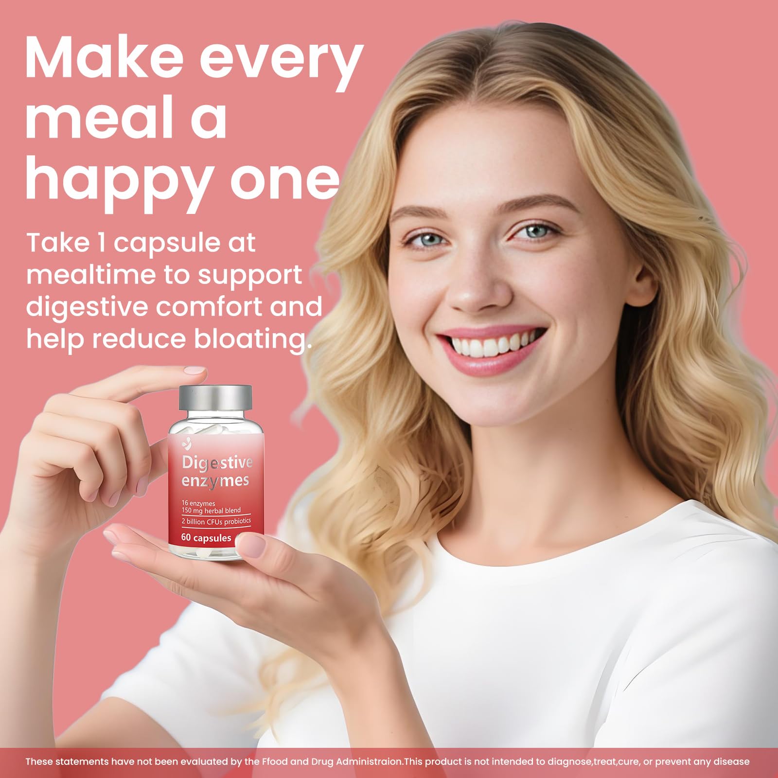 Loudsay supplements in hand demonstrate convenient vegan capsules for daily wellness.