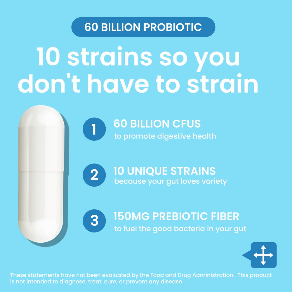 LOUDSAY Probiotics digestive enzymes pack supports nutrient absorption.