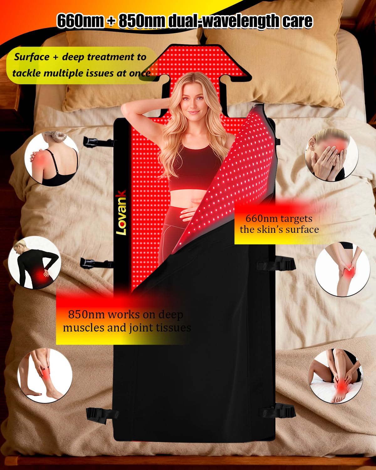 Lovank soft sweat-resistant TPU surface supports daily use.