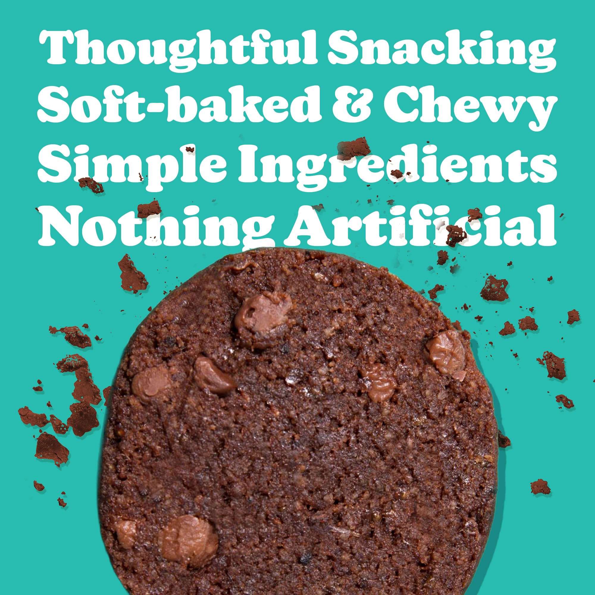 Love + Chew ingredients blend, blanched almonds and chia for texture