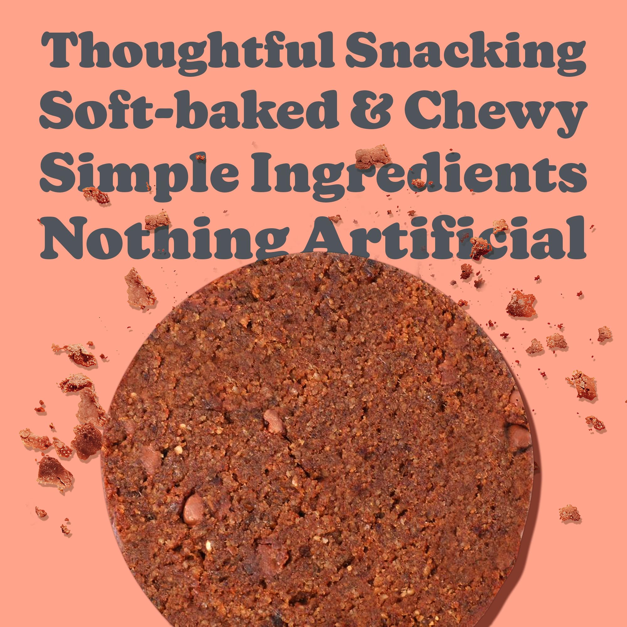 Love + Chew no artificial ingredients label signals clean, simple snacking.