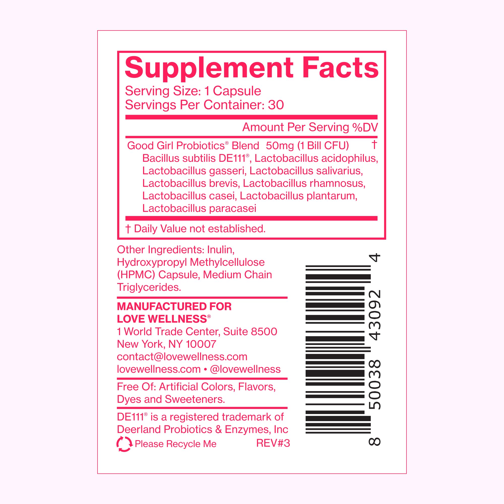 Love Wellness duo packaging highlighting femcare essentials for daily balance