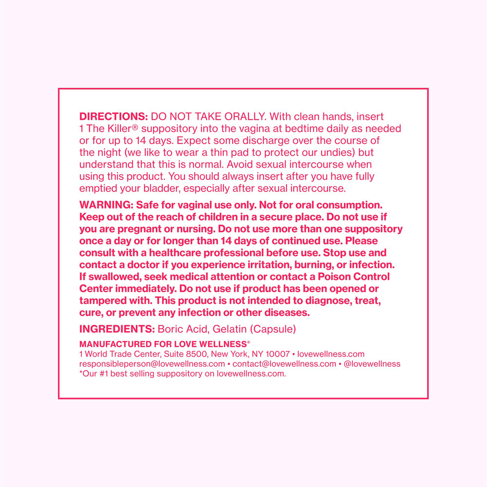 Love Wellness Flora Power probiotic visual suggesting odor control and balance.