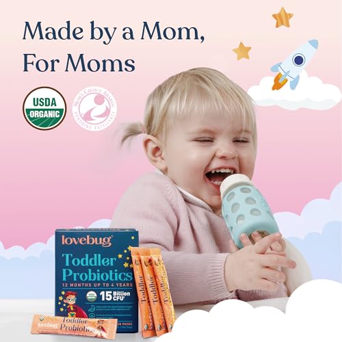 Lovebug 30-pack kids probiotics showcases value and daily dosing simplicity